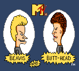 Заставка игры Beavis and Butt-Head